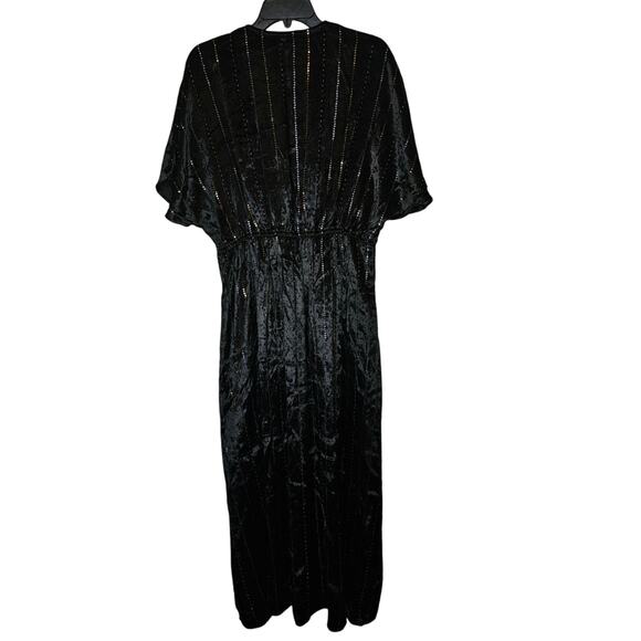 New Anthropologie The Tatiana Kaftan by Bl-nk: Velvet Edition $168 OS S/M/L - Picture 7 of 9